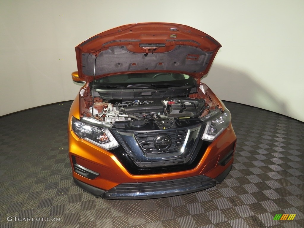 2019 Rogue SV AWD - Monarch Orange Metallic / Charcoal photo #5