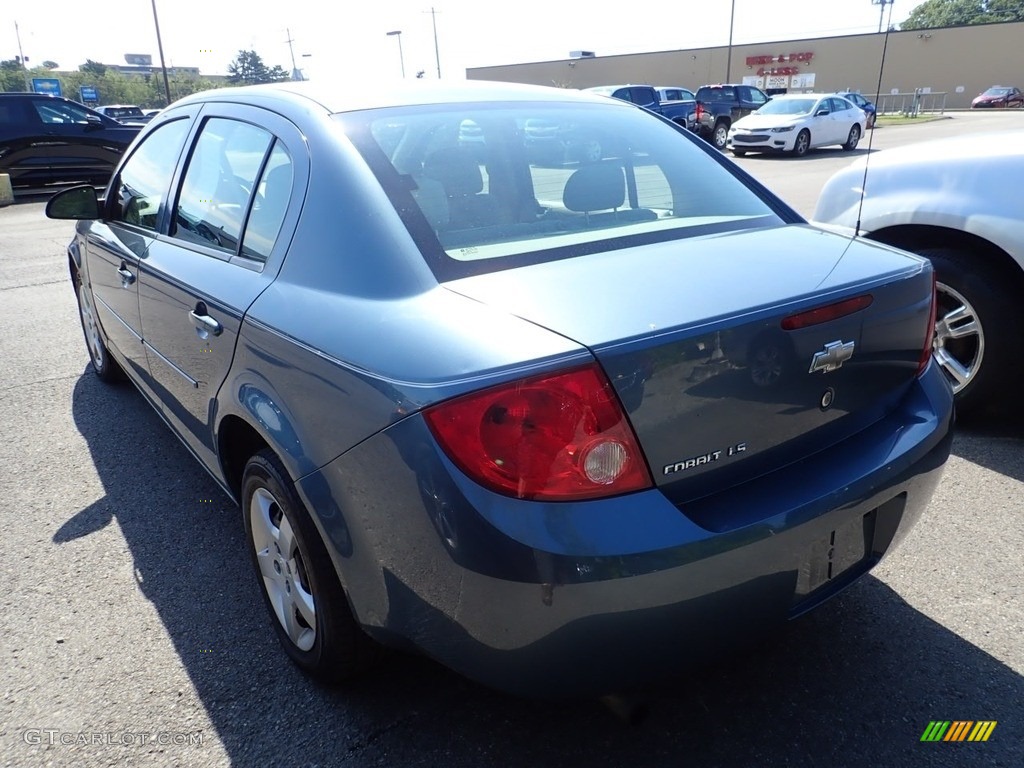 2007 Cobalt LS Sedan - Blue Granite Metallic / Gray photo #2