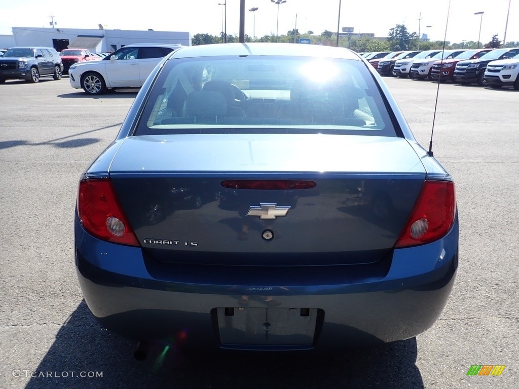 2007 Cobalt LS Sedan - Blue Granite Metallic / Gray photo #3