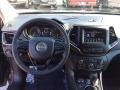 Black 2020 Jeep Cherokee Latitude Plus 4x4 Dashboard