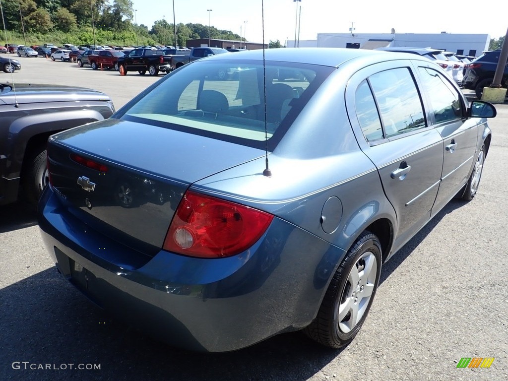 2007 Cobalt LS Sedan - Blue Granite Metallic / Gray photo #4