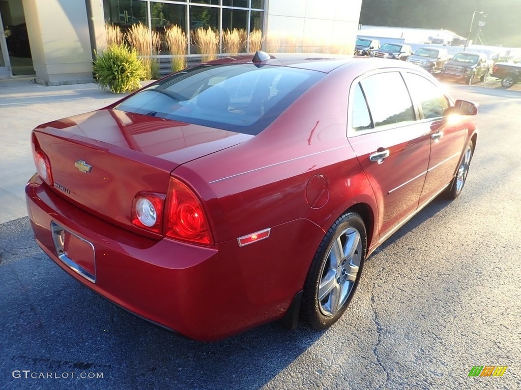 2012 Malibu LT - Crystal Red Tintcoat / Ebony photo #2