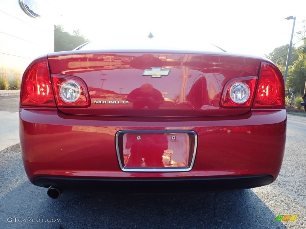 2012 Malibu LT - Crystal Red Tintcoat / Ebony photo #3