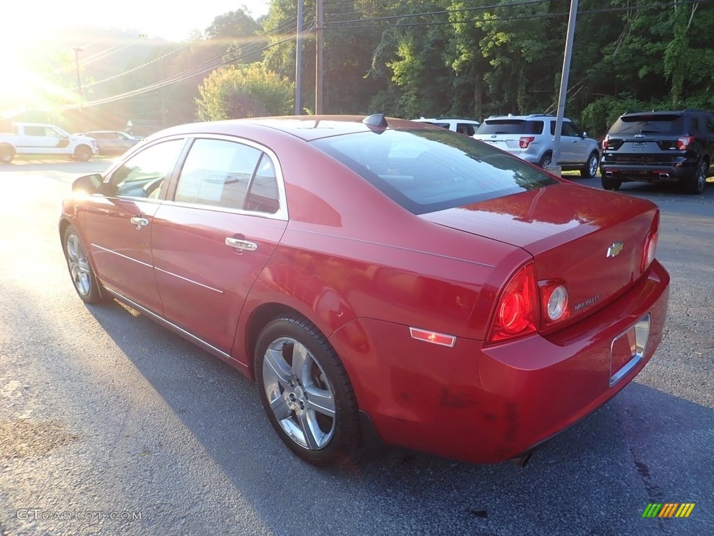 2012 Malibu LT - Crystal Red Tintcoat / Ebony photo #4