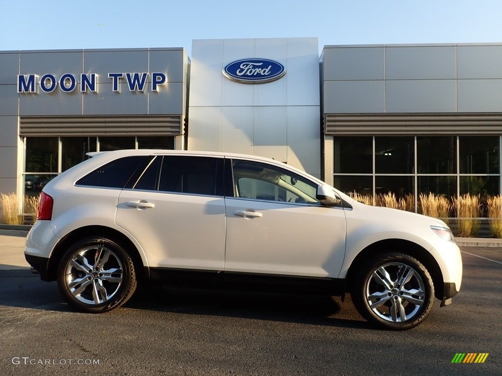 2011 Edge Limited AWD - White Platinum Tri-Coat / Medium Light Stone photo #1