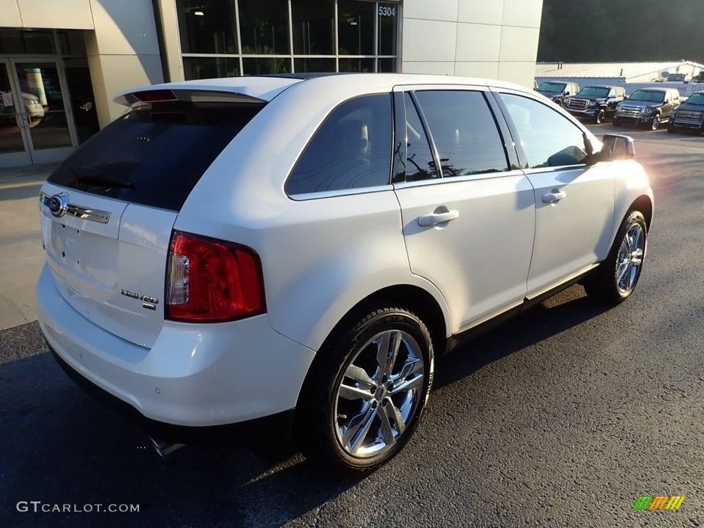 2011 Edge Limited AWD - White Platinum Tri-Coat / Medium Light Stone photo #2