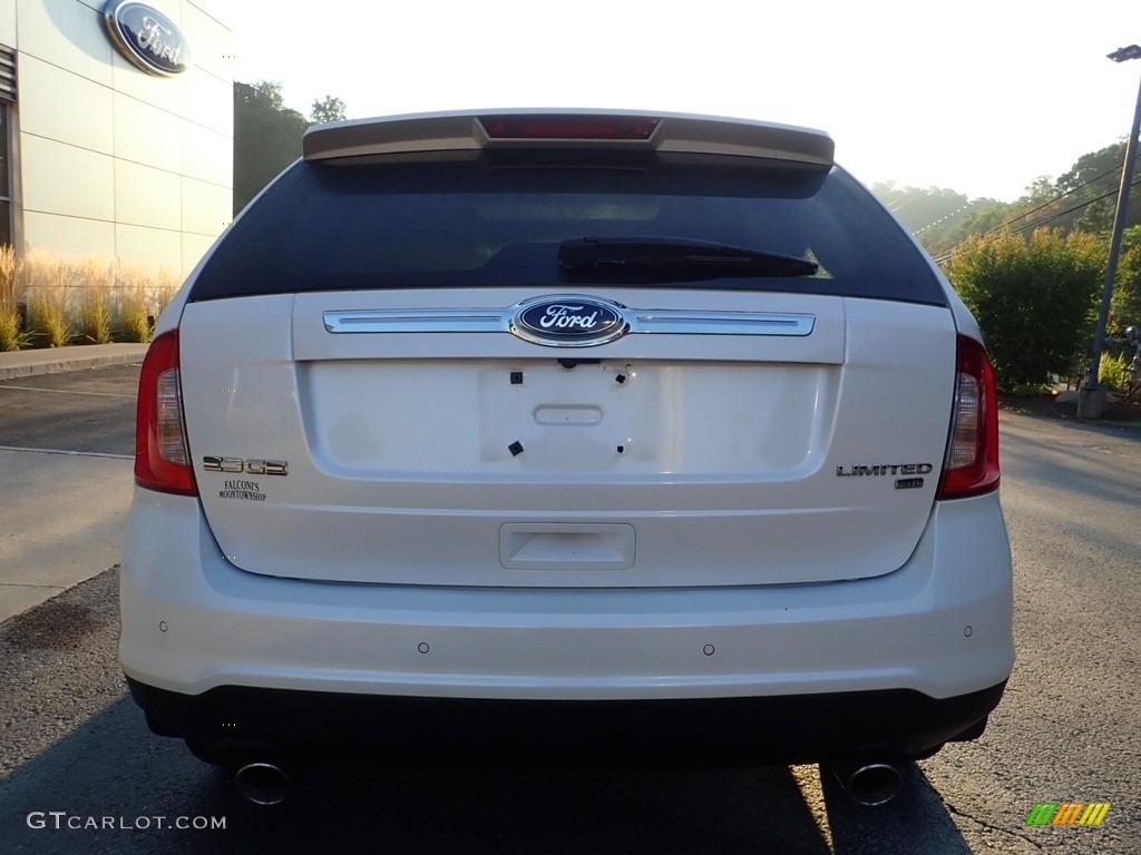 2011 Edge Limited AWD - White Platinum Tri-Coat / Medium Light Stone photo #3