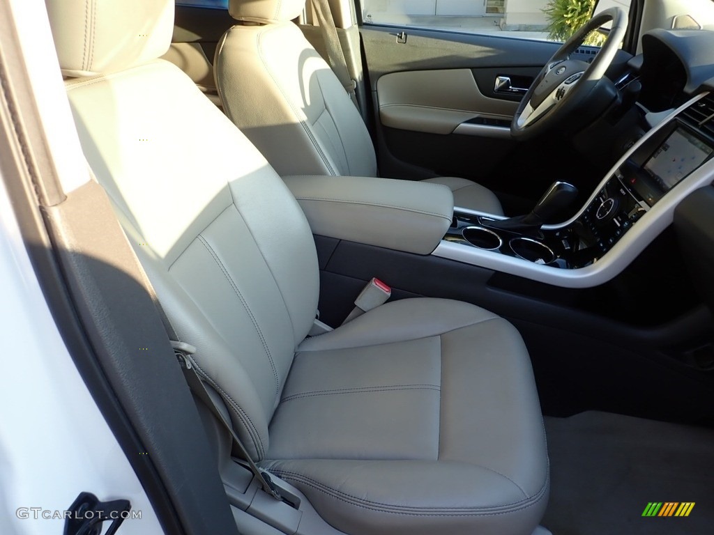 2011 Edge Limited AWD - White Platinum Tri-Coat / Medium Light Stone photo #11