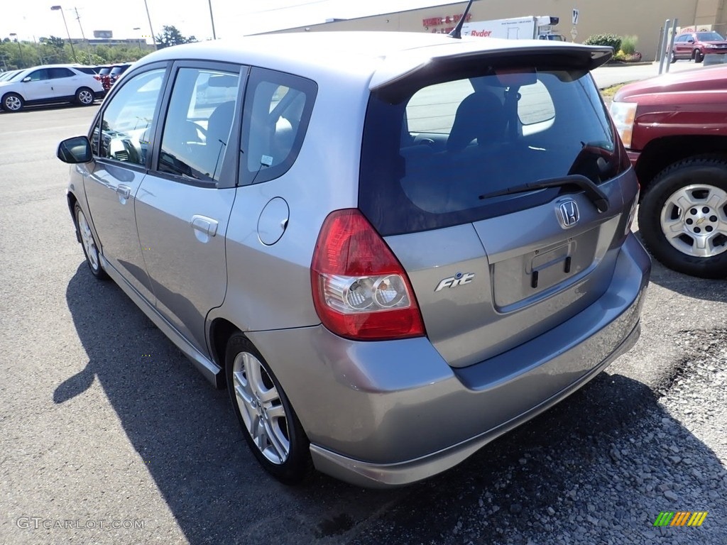 2008 Fit Sport - Storm Silver Metallic / Black/Grey photo #2