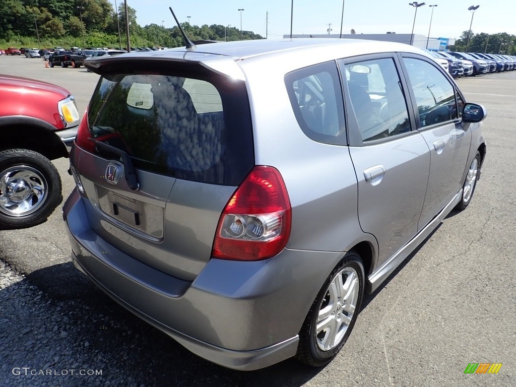 2008 Fit Sport - Storm Silver Metallic / Black/Grey photo #4