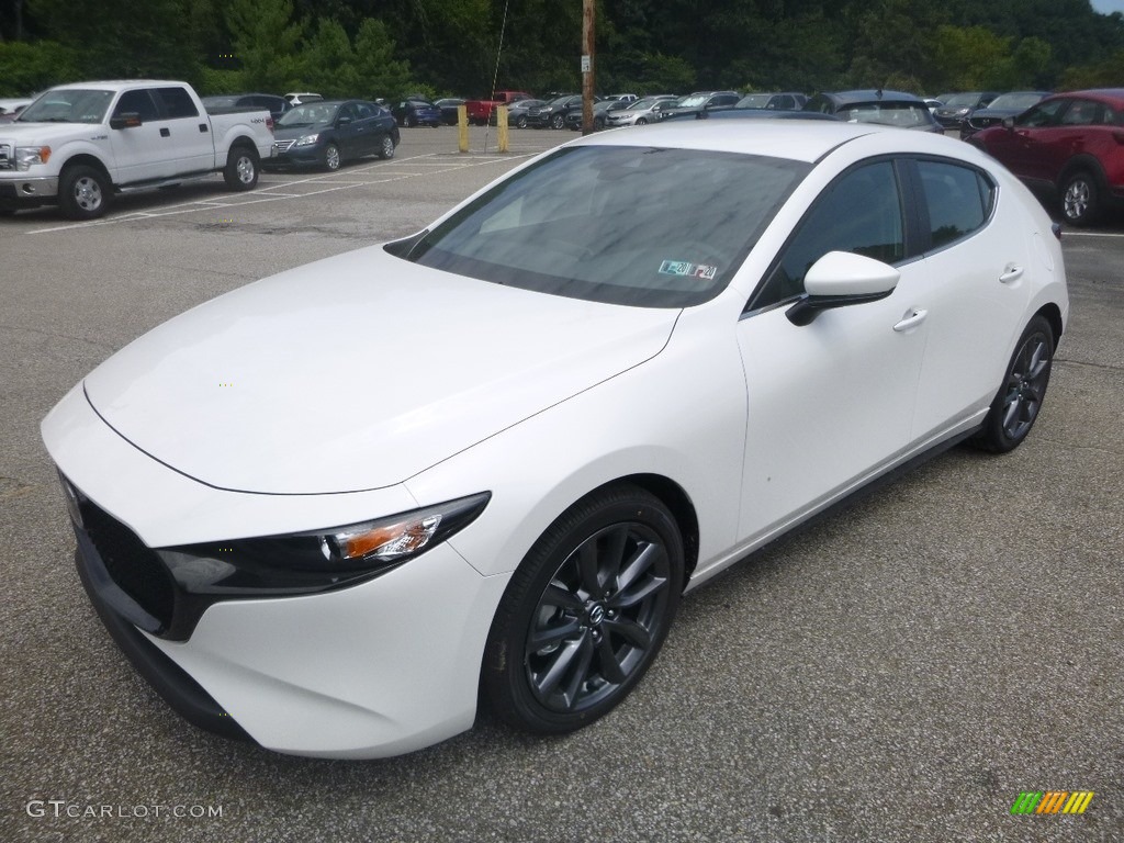 Snowflake White Pearl Mica 2019 Mazda MAZDA3 Hatchback Preferred AWD Exterior Photo #134700936