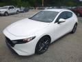 Snowflake White Pearl Mica 2019 Mazda MAZDA3 Hatchback Preferred AWD Exterior