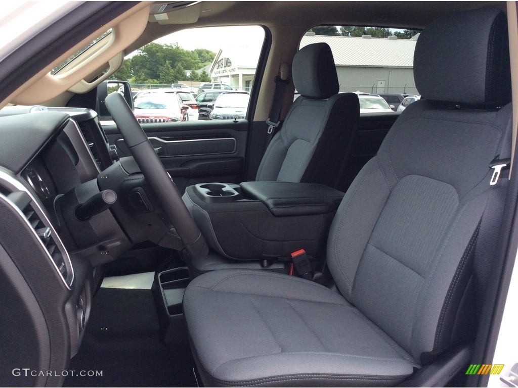 2019 1500 Big Horn Crew Cab 4x4 - Bright White / Black/Diesel Gray photo #3