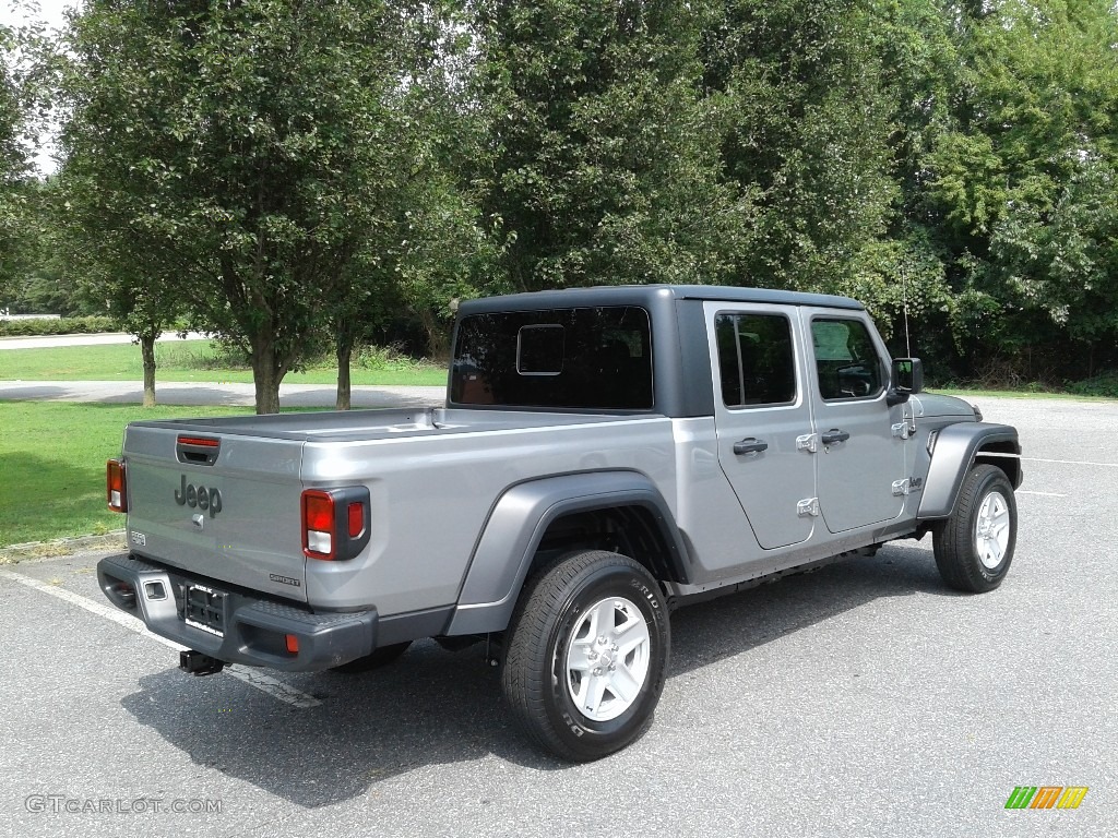2020 Gladiator Sport 4x4 - Billet Silver Metallic / Black photo #6