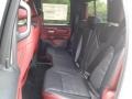 2019 Ram 1500 Black/Red Interior Rear Seat Photo