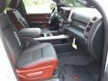 2019 Ram 1500 Black/Red Interior Front Seat Photo
