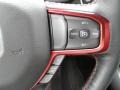 2019 Ram 1500 Black/Red Interior Steering Wheel Photo