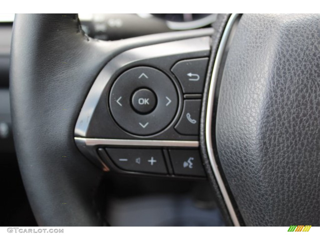 2018 Camry XLE - Ruby Flare Pearl / Black photo #15