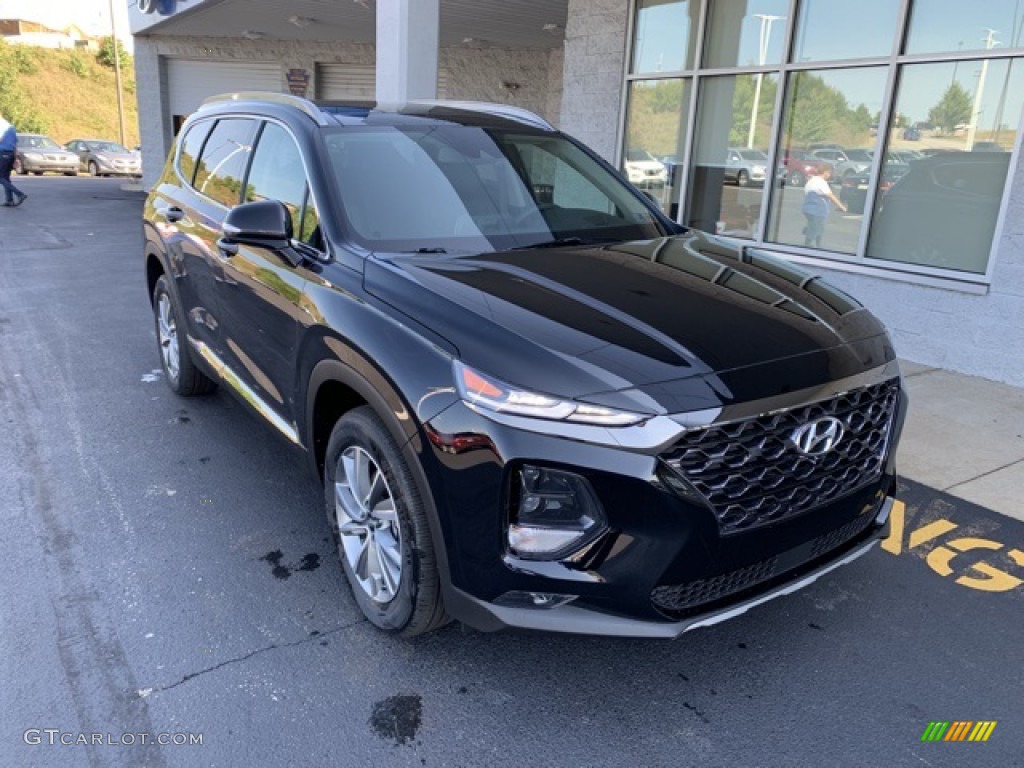 Twilight Black 2020 Hyundai Santa Fe Limited AWD Exterior Photo #134706009