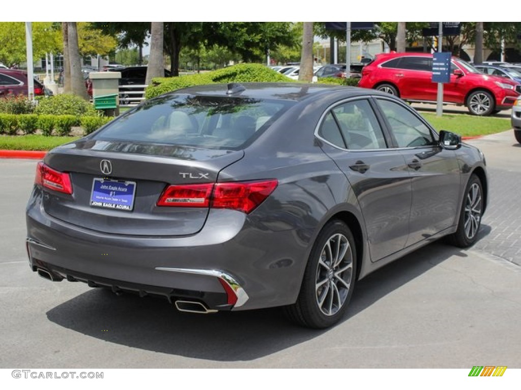 2020 TLX V6 Sedan - Modern Steel Metallic / Graystone photo #7