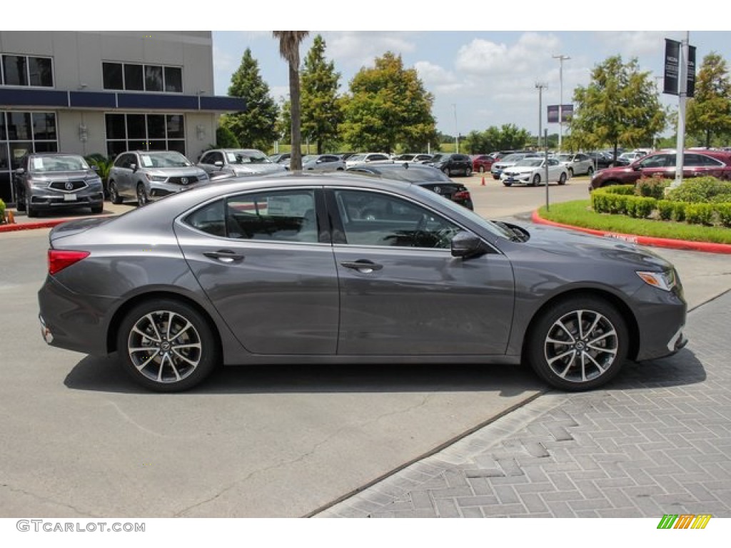 2020 TLX V6 Sedan - Modern Steel Metallic / Graystone photo #8