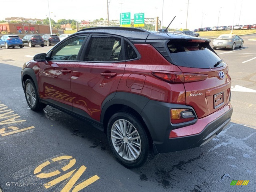2020 Kona SEL AWD - Pulse Red / Black photo #6