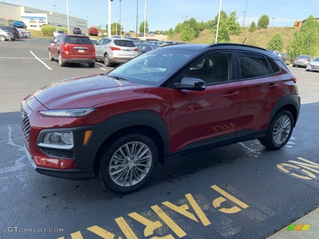 2020 Kona SEL AWD - Pulse Red / Black photo #7