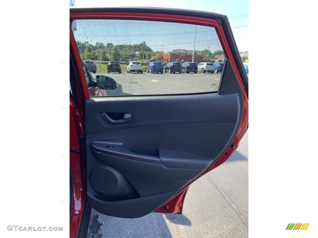 2020 Kona SEL AWD - Pulse Red / Black photo #24