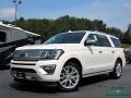 White Platinum Metallic Tri-Coat 2019 Ford Expedition Platinum Max 4x4