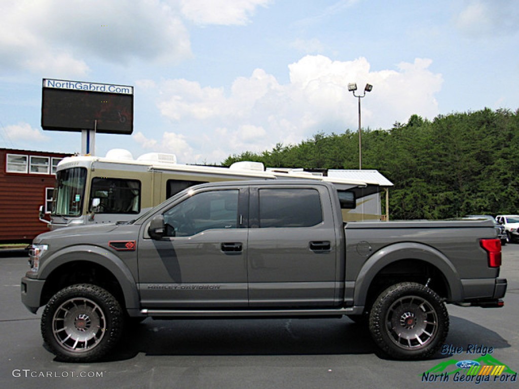 2019 F150 Harley Davidson Edition SuperCrew 4x4 - Lead Foot / Black photo #2