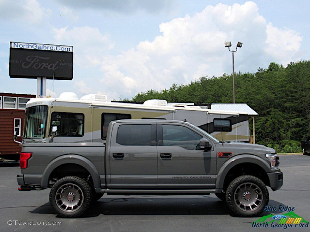 2019 F150 Harley Davidson Edition SuperCrew 4x4 - Lead Foot / Black photo #6