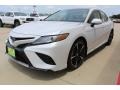 2019 Wind Chill Pearl Toyota Camry XSE  photo #4