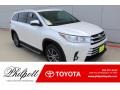 2019 Blizzard Pearl White Toyota Highlander XLE  photo #1