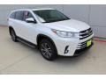 Blizzard Pearl White - Highlander XLE Photo No. 2