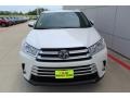 2019 Blizzard Pearl White Toyota Highlander XLE  photo #3