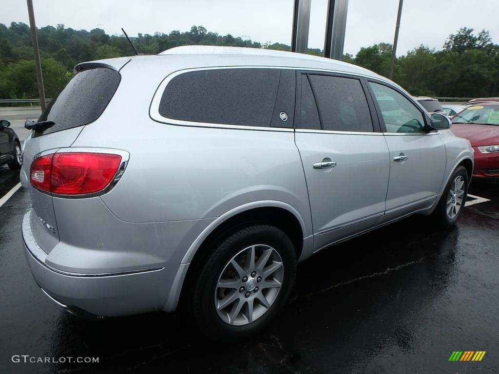 2017 Enclave Leather AWD - Quicksilver Metallic / Light Titanium photo #8