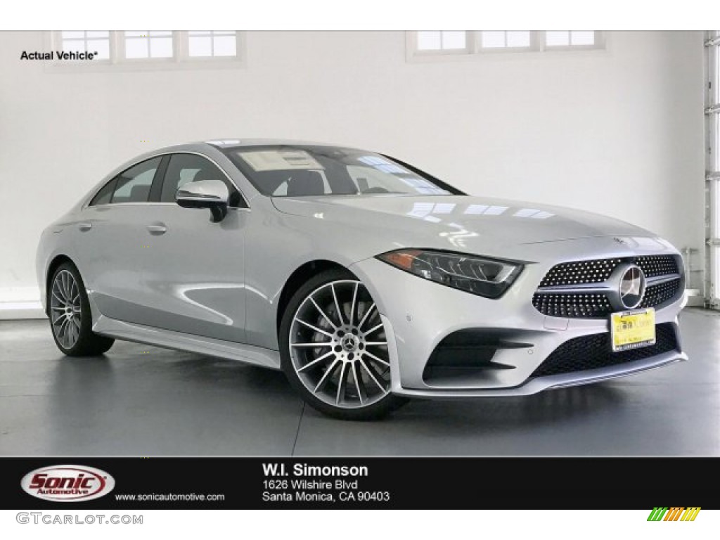 2019 CLS 450 Coupe - Iridium Silver Metallic / Black photo #1