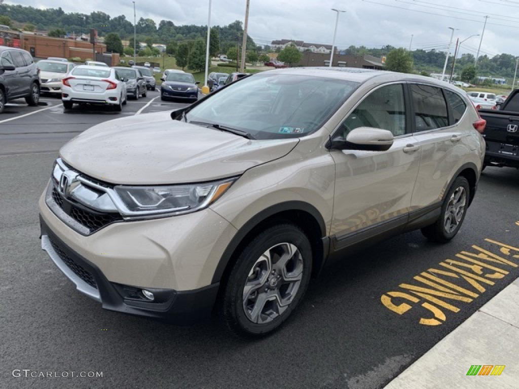 2019 CR-V EX-L AWD - Sandstorm Metallic / Ivory photo #4