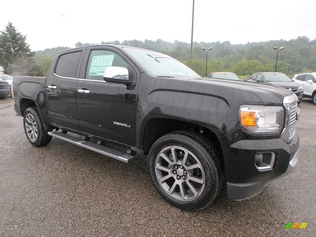 Onyx Black 2019 GMC Canyon Denali Crew Cab 4WD Exterior Photo #134712058
