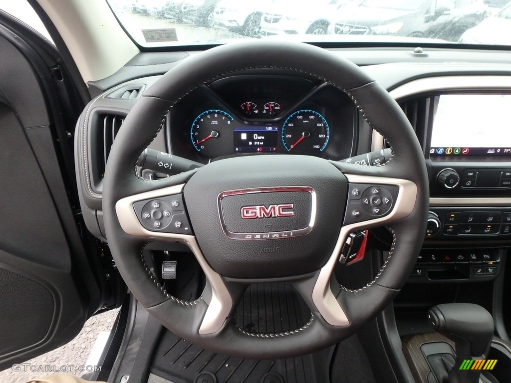2019 GMC Canyon Denali Crew Cab 4WD Steering Wheel Photos