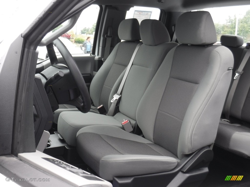 2017 F150 XL SuperCab - Oxford White / Earth Gray photo #14