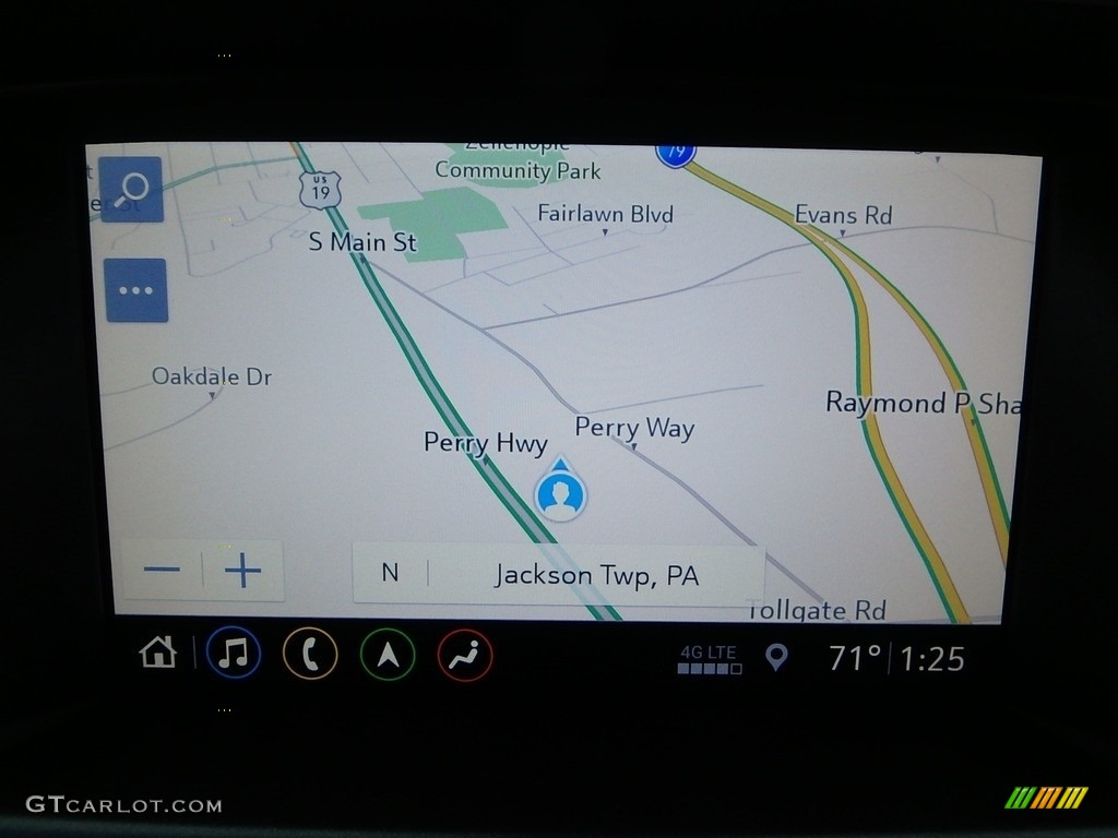 2019 GMC Canyon Denali Crew Cab 4WD Navigation Photos