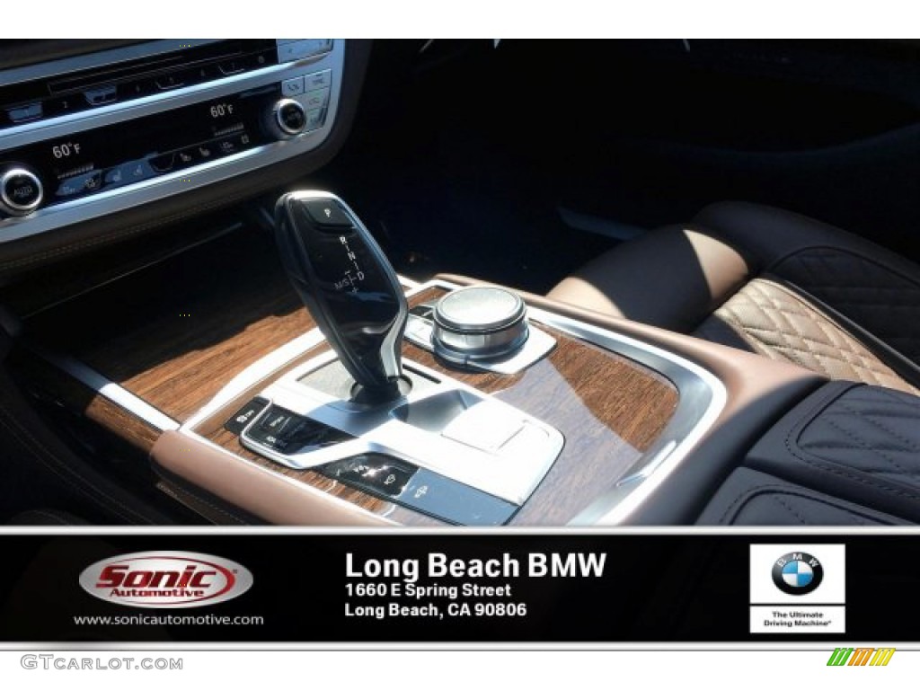 2020 7 Series 740i Sedan - Black Sapphire Metallic / Mocha photo #6