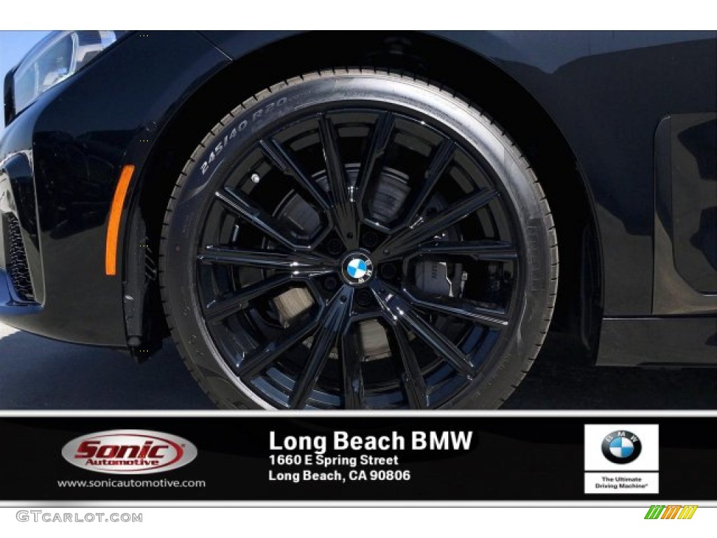 2020 7 Series 740i Sedan - Black Sapphire Metallic / Mocha photo #9