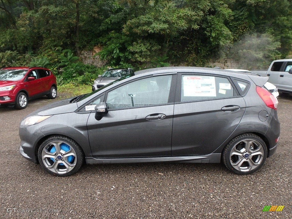 2019 Fiesta ST Hatchback - Magnetic / Charcoal Black photo #6