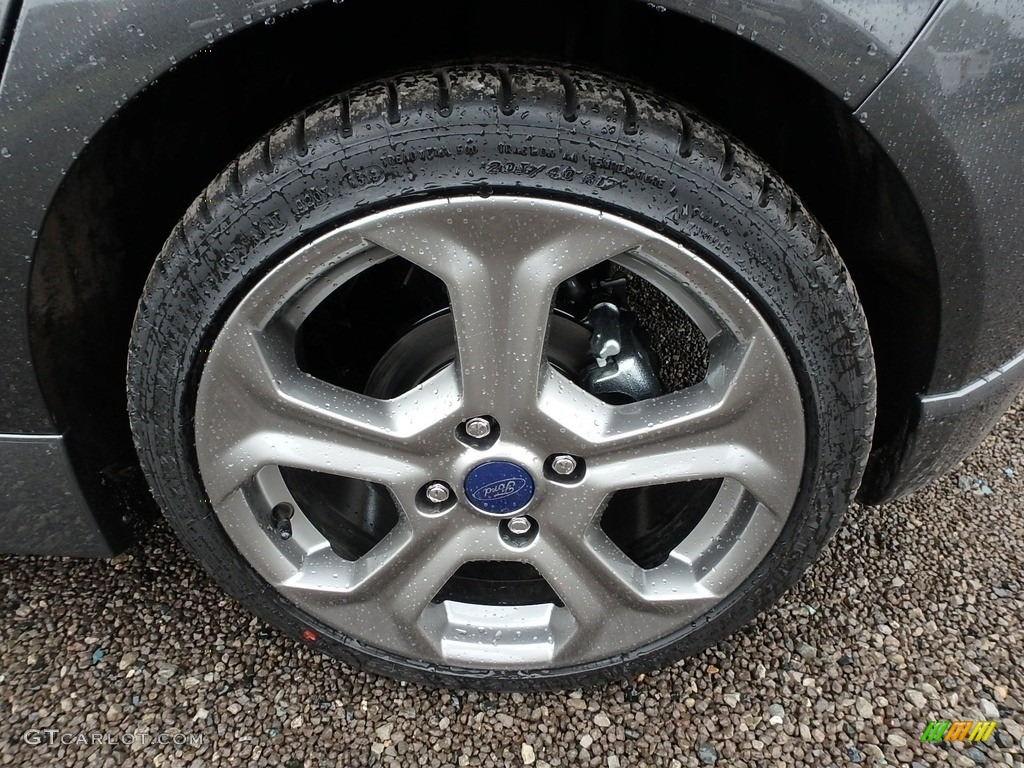 2019 Fiesta ST Hatchback - Magnetic / Charcoal Black photo #11