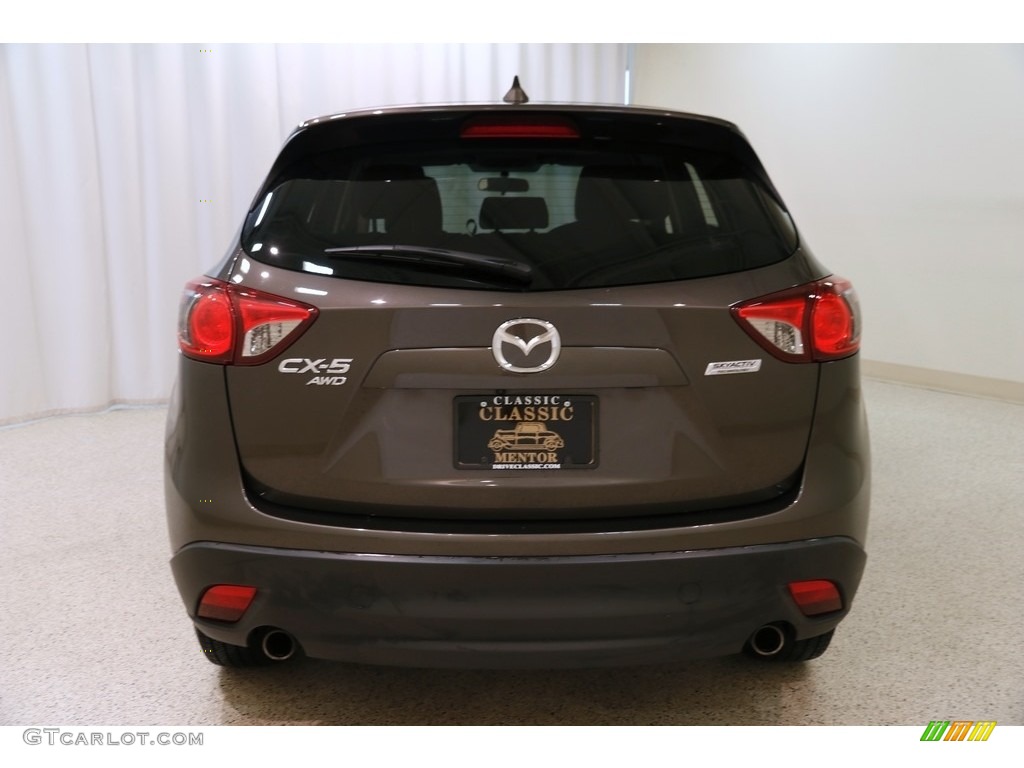 2016 CX-5 Touring AWD - Titanium Flash Mica / Black photo #17