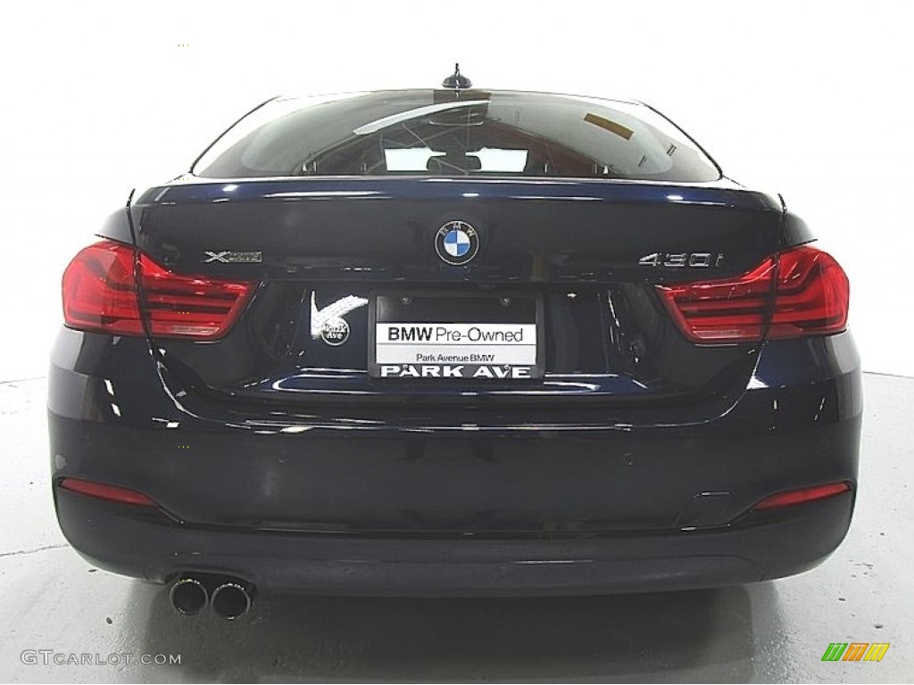 2019 4 Series 430i xDrive Gran Coupe - Imperial Blue Metallic / Black photo #3