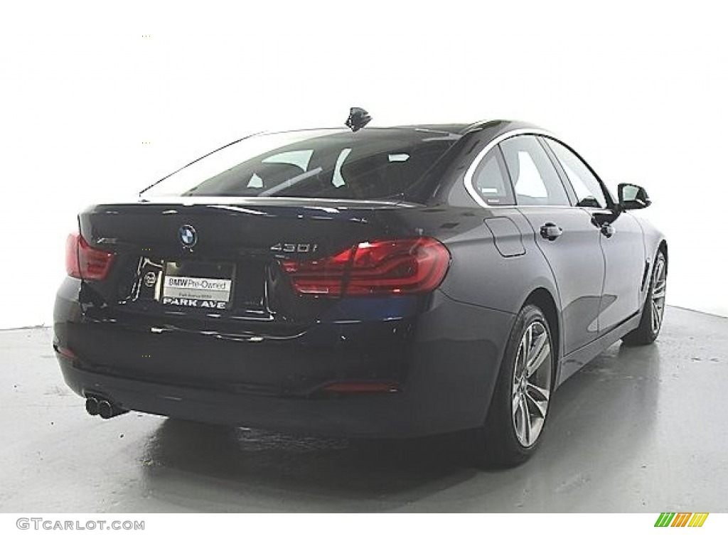 2019 4 Series 430i xDrive Gran Coupe - Imperial Blue Metallic / Black photo #4