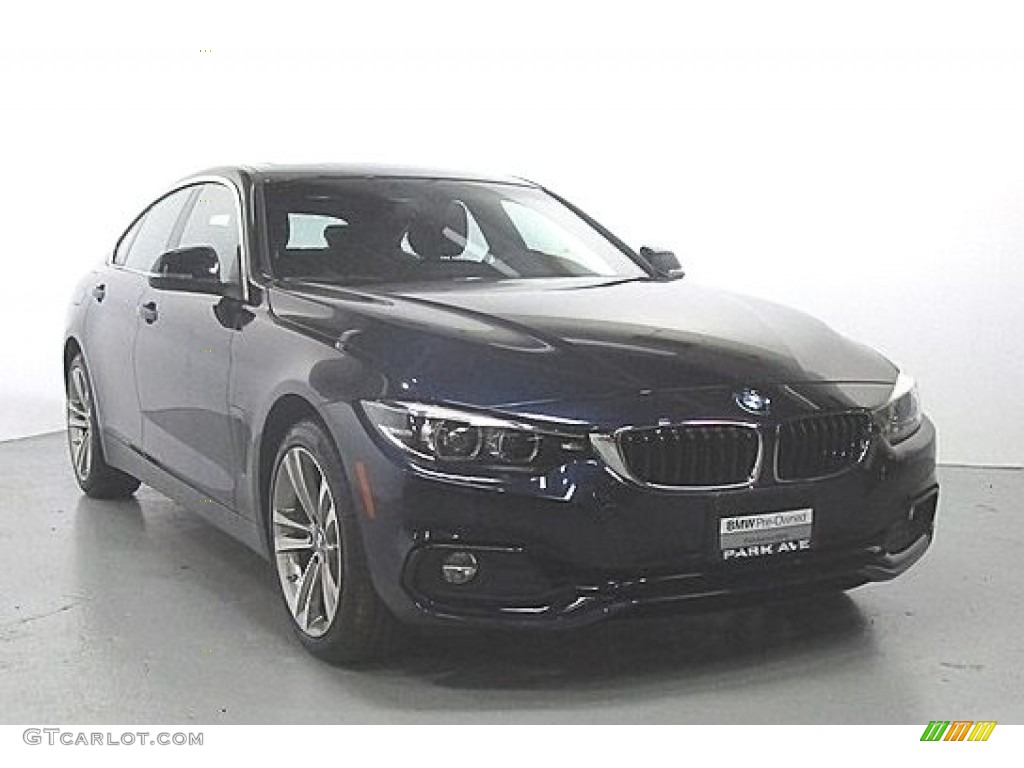 2019 4 Series 430i xDrive Gran Coupe - Imperial Blue Metallic / Black photo #5